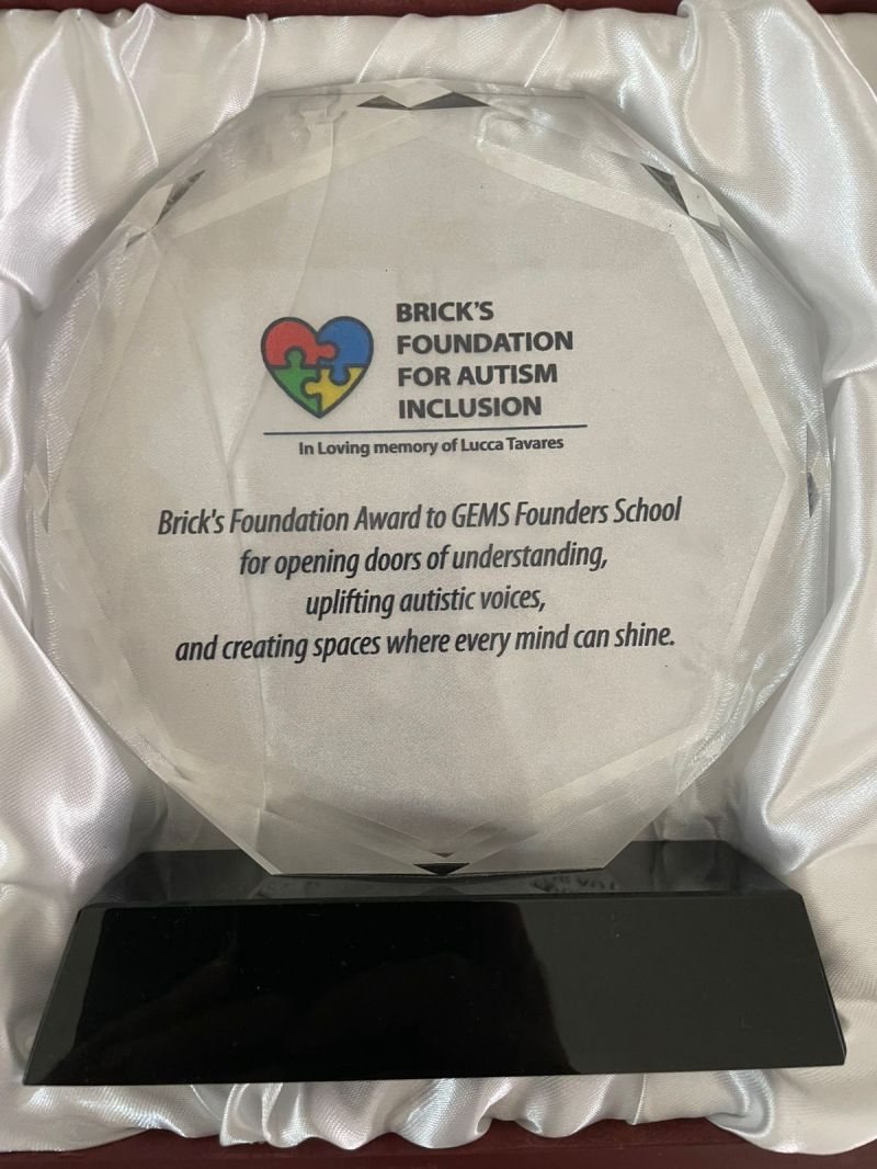 The Brick's Foundation Award to GEMS Founders School